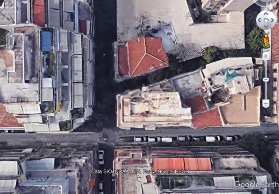 アテネExarcheia: Independent Ground Floor House.アパートメント エクステリア 写真